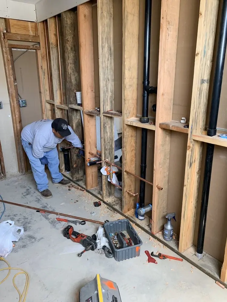 Commercial rough-in plumbing for Water Heater Replacement in Allyson Gardens